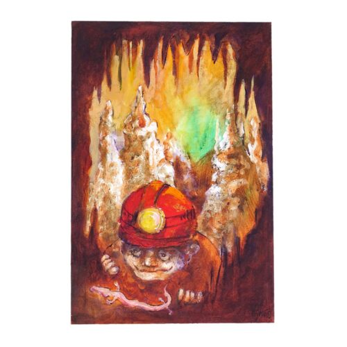 Ejti Štih Postojna Postonjska jama Etno galerija Skrina