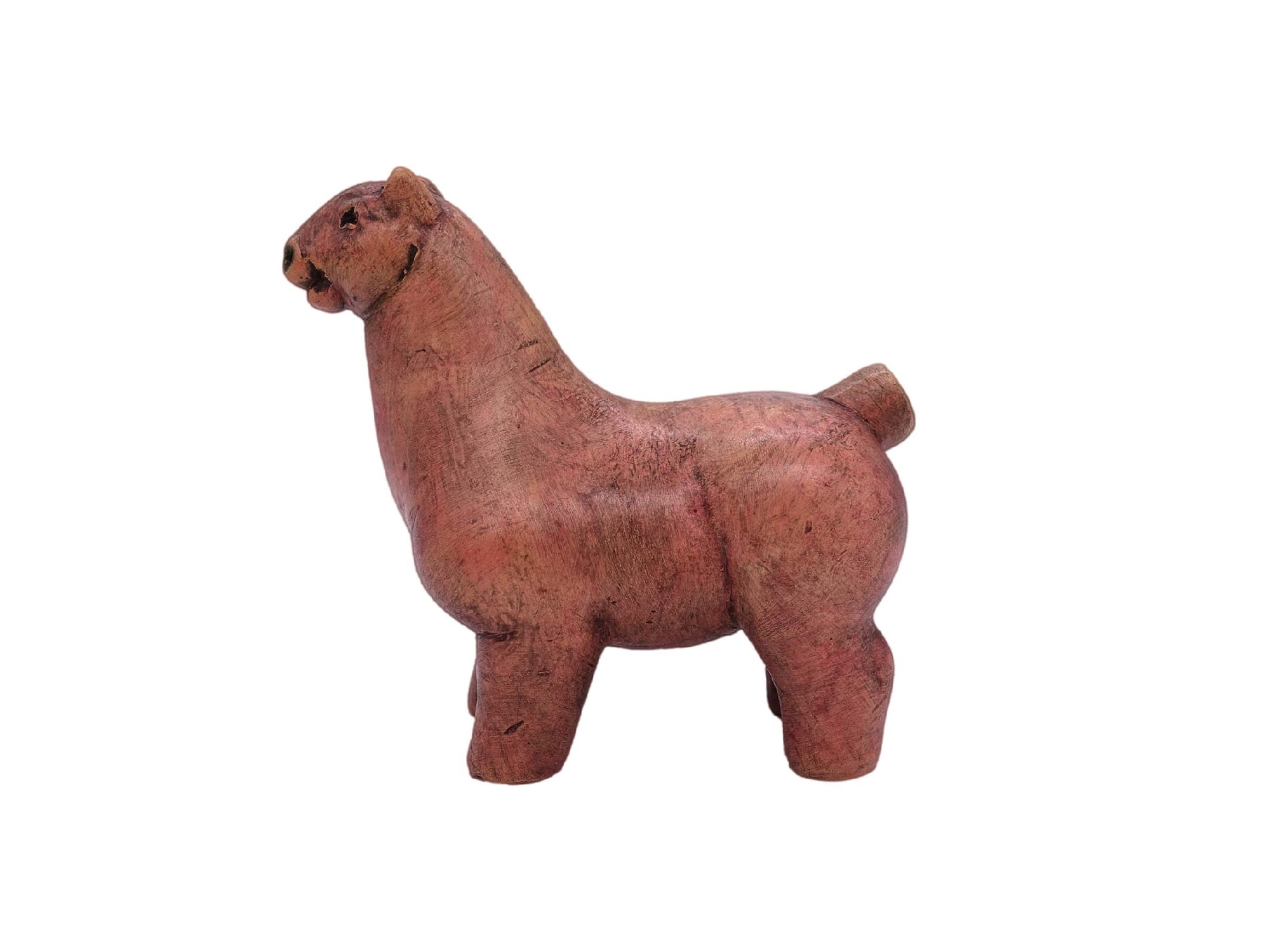 Lujo Vodopivec konj terracota velik profil skulptura etno galerija skrina