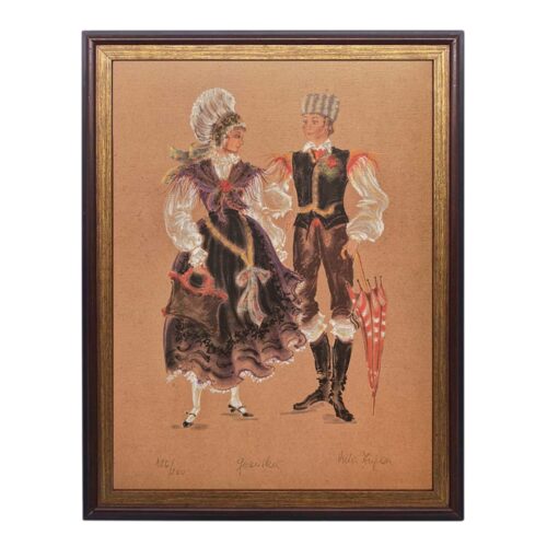 Gorenjska noša skrina Tradicija s posluhom slovenska ljudska noša