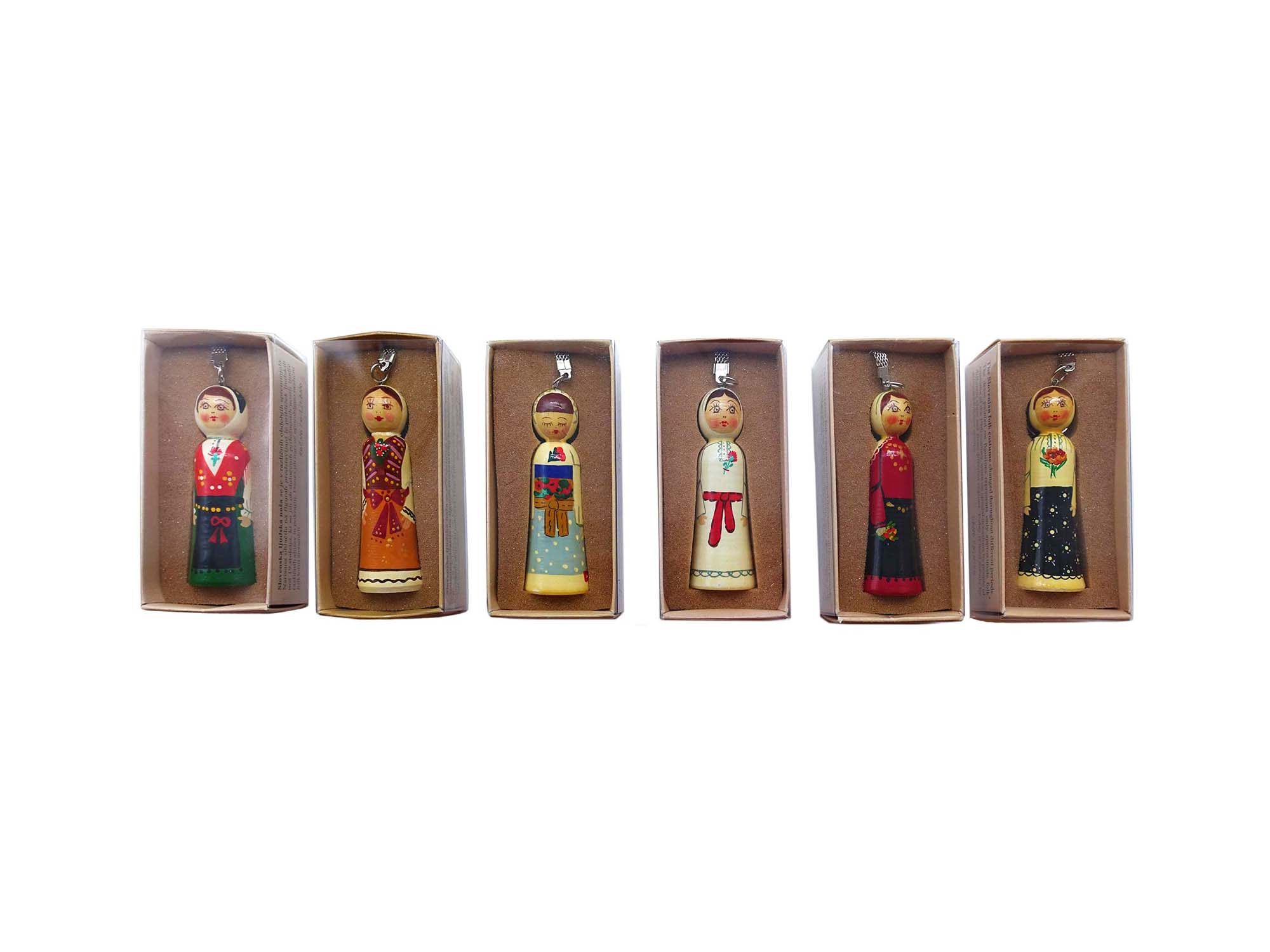 obeski za ključe v škatli Etno galerija skrina Tradicija s posluhom slovenska ljudska darilo