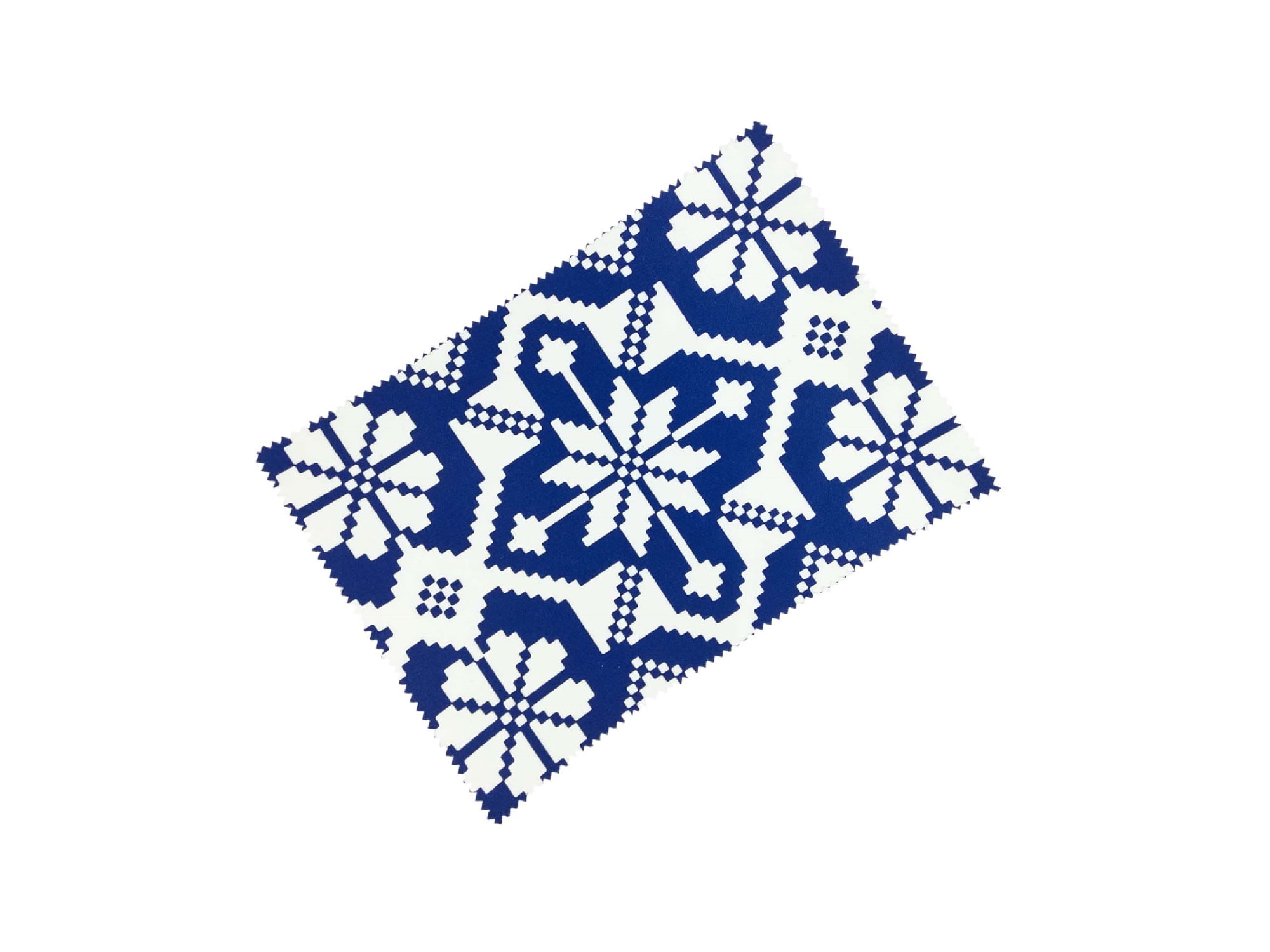 Krpica za očala tkaničenje modra tradicija s posluhom etno skrina