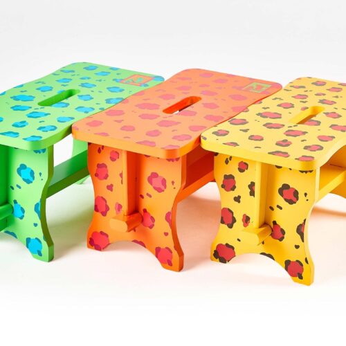 Etno galerija skrina Tradicija s posluhom sestavljiva pručka leopardi trije slovenija tradicija